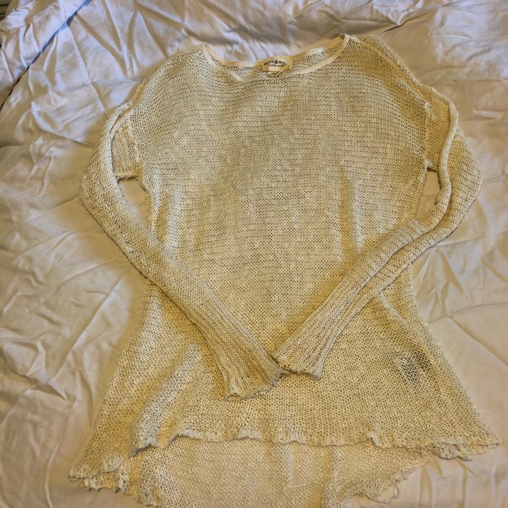 Ralph Lauren sheer top